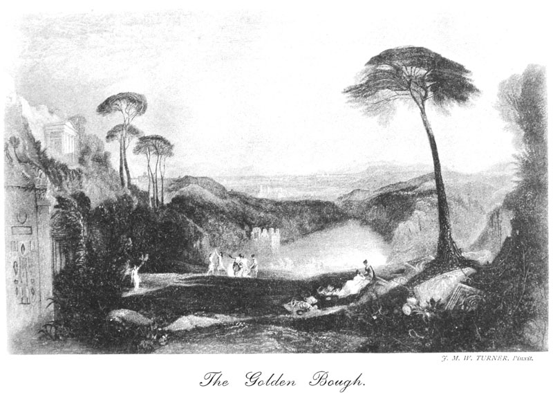 The
Golden Bough. By J. M. W. TURNER, Pinxit.