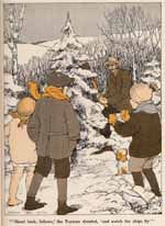 'Stand back, fellows,' the Toyman shouted, 'and watch
the chips fly.'