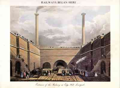 'Railway Began Here' book cover